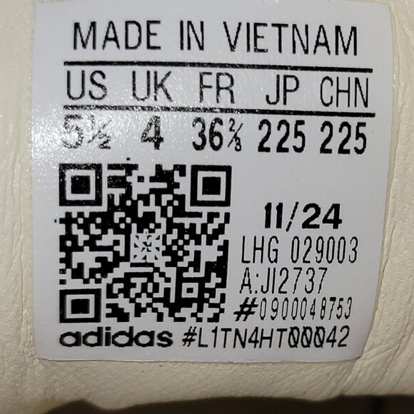 Adidas Samba Women's OG Originals Collegiate Orange & Cream White Gum Sole Shoes - Picture 6 of 16